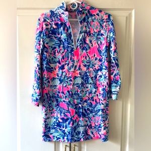 Lilly Pulitzer Mini Skipper Dress In Cabana Cocktail, Size Large (8-10), NWOT